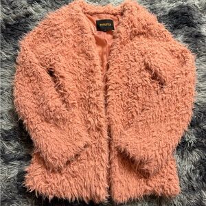 Faux fur coat